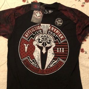 Affliction graphic T-shirt
